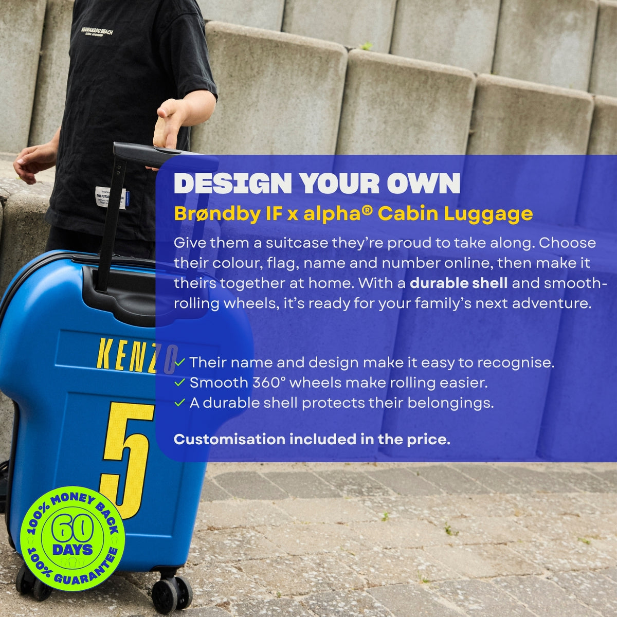 Design your - Brøndby IF Cabin Luggage