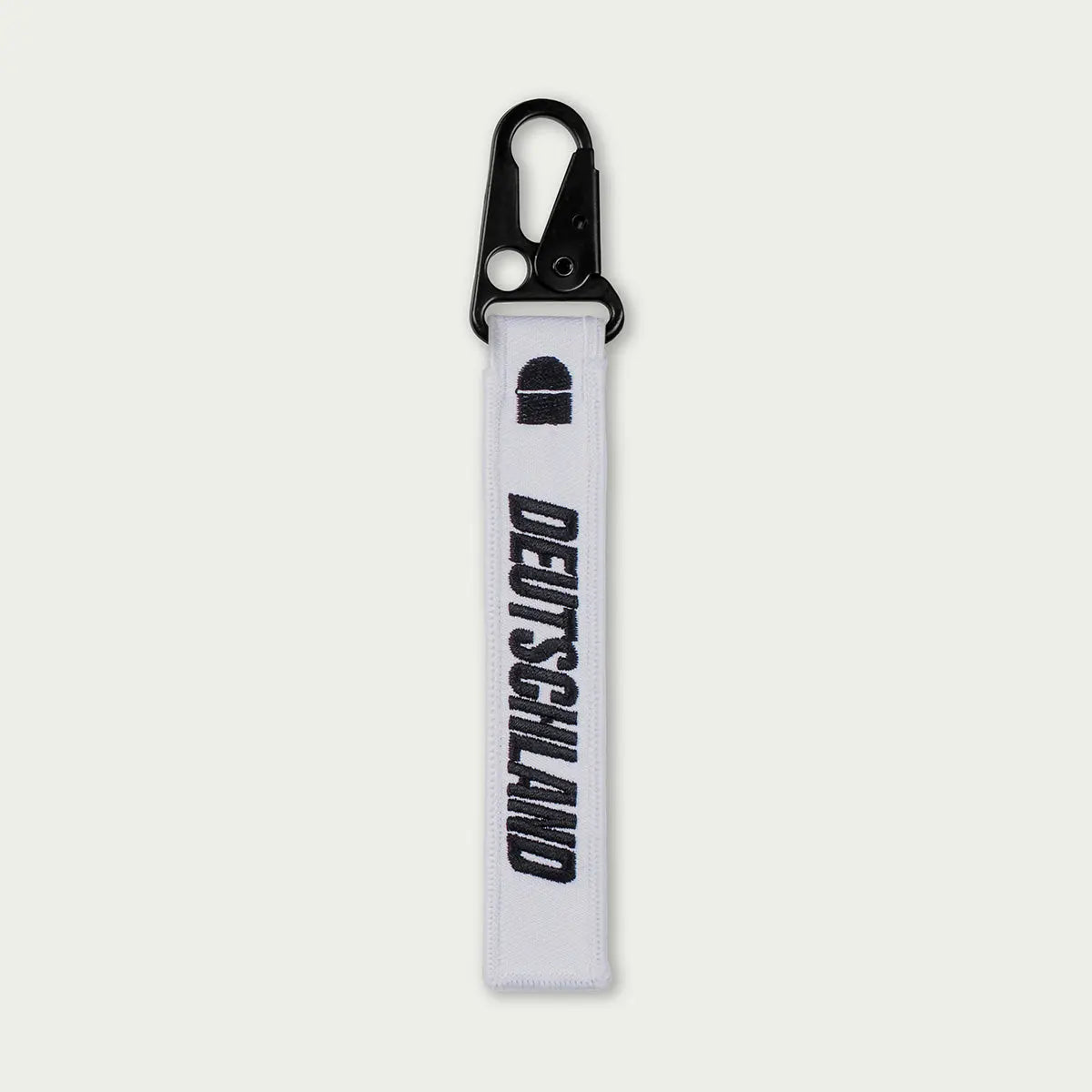 Deutschland White Keychain by alpha®