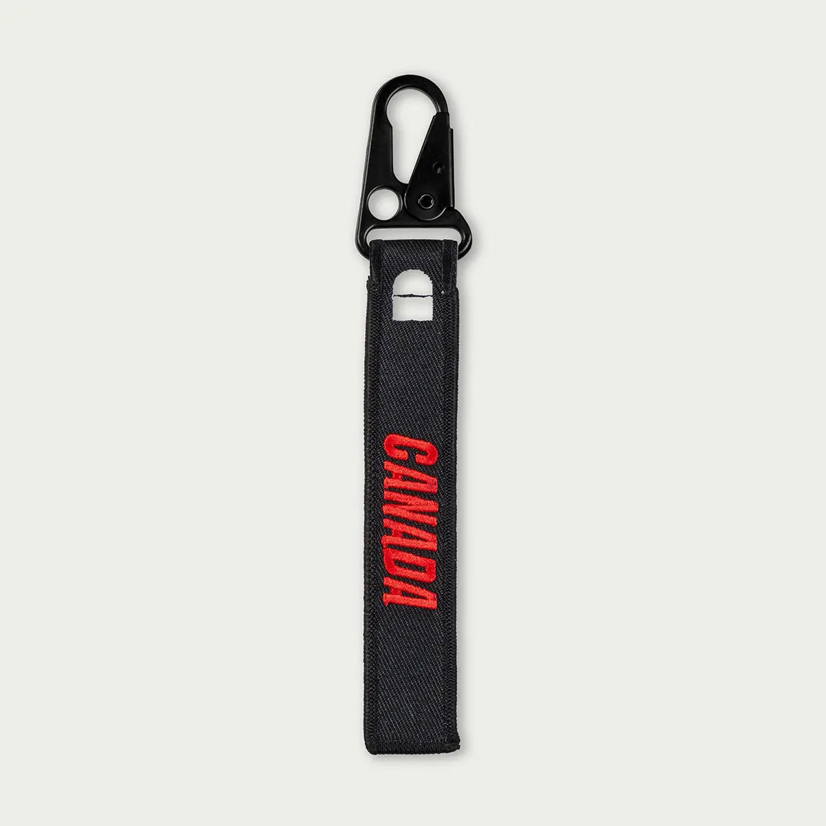 Canada Black Keychain by  alpha®