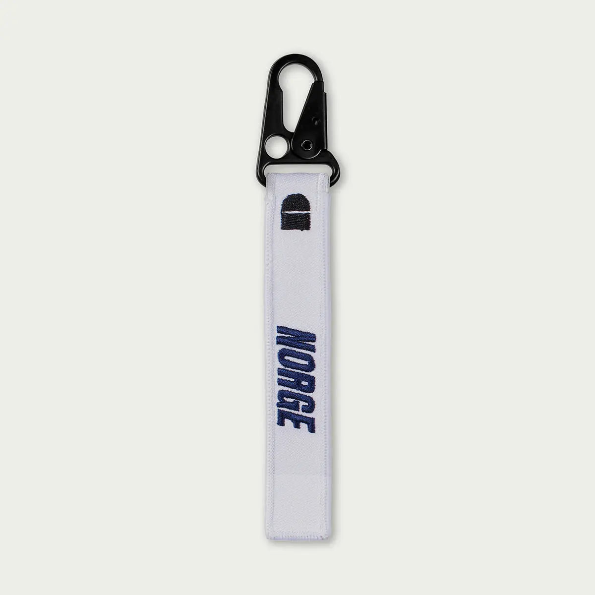 Norge White Keychain by alpha®