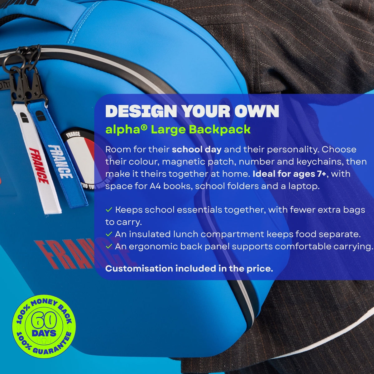 Design your own - Large Backpack
