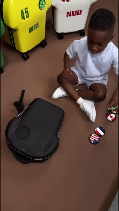 starboyy showcasing customisation options with magnetic patches