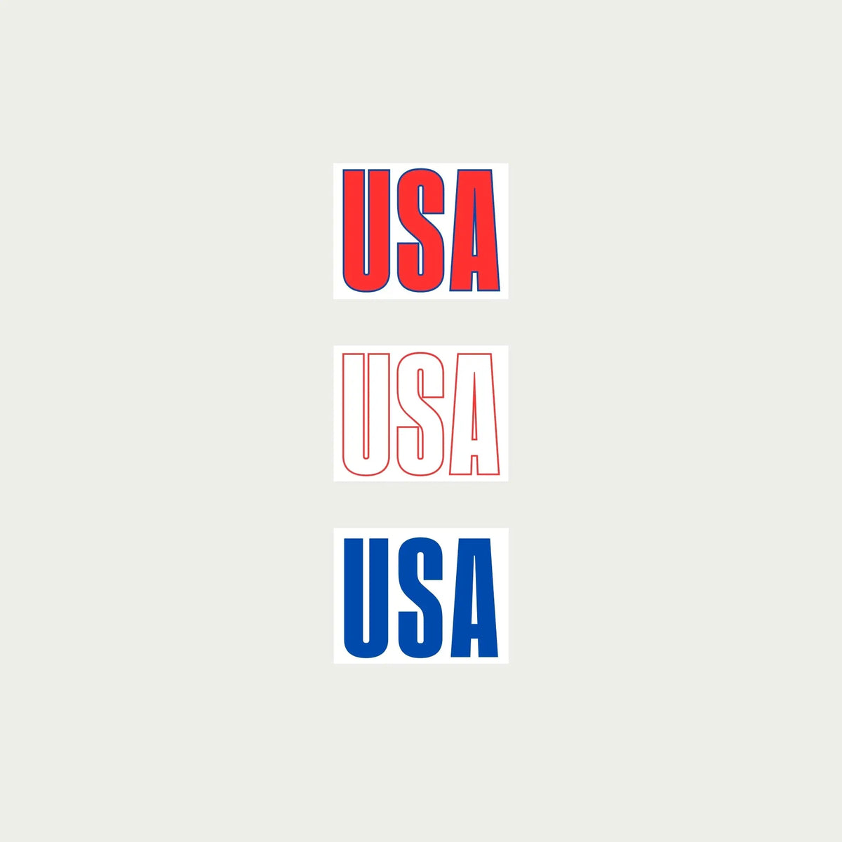 USA Stickers by alpha®